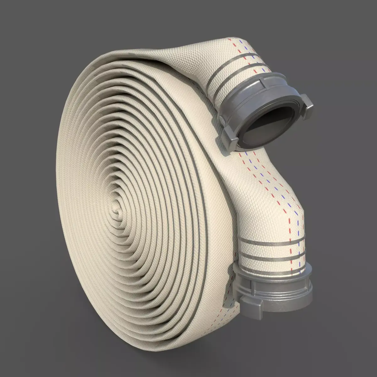 Fire hose 3D model