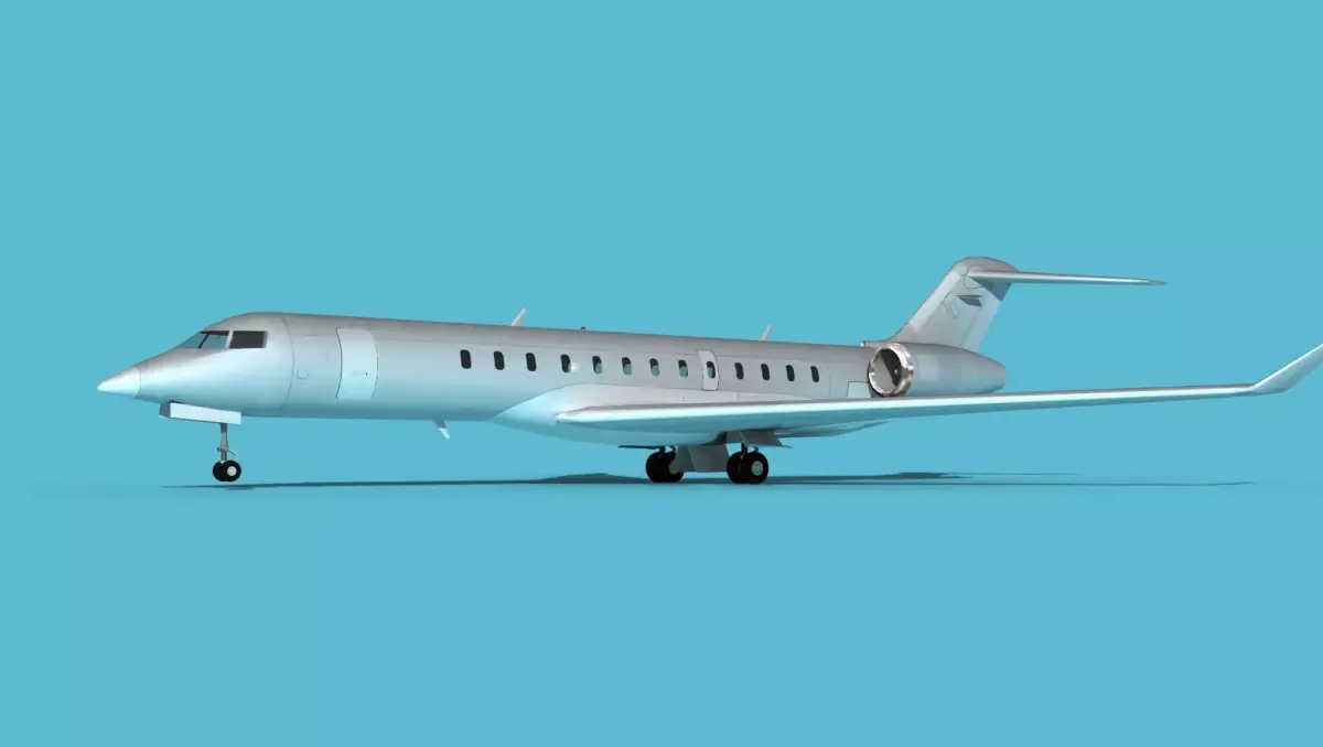 Bombardier Global 7000 V00 3D model