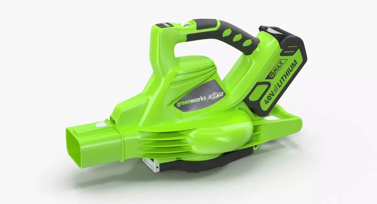 Leaf Blower Blow Tool DigiPro G-MAX 40V GreenWorks Low-poly 3D model