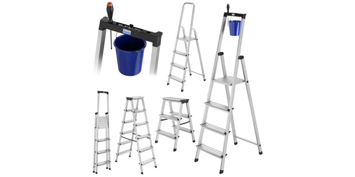 Step ladders set KRAUSE 3D model