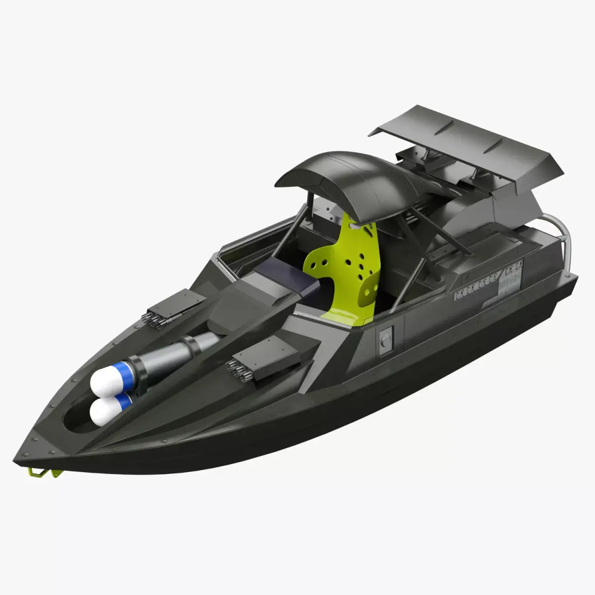 Qboat 3D model