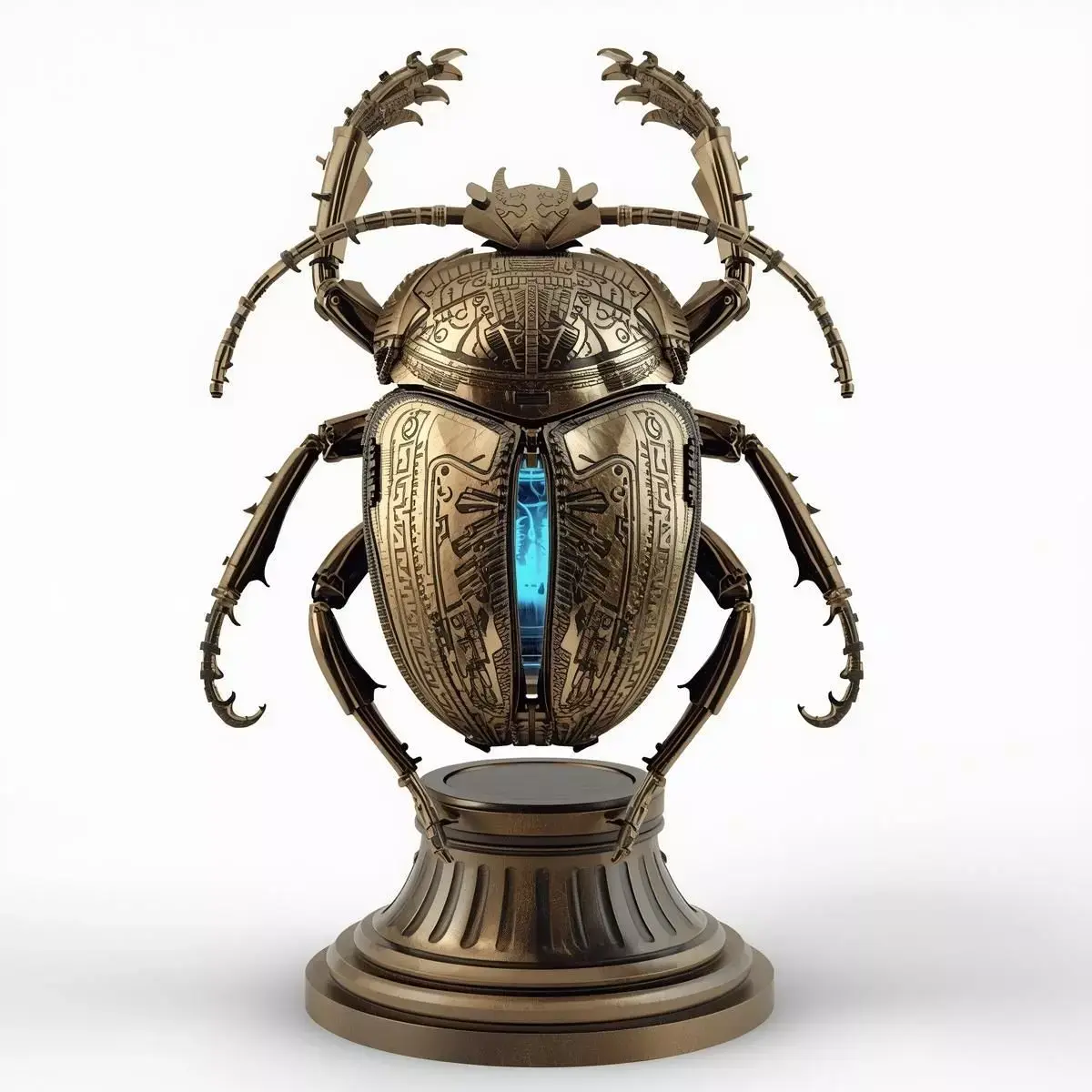 Cybernetic Scarab Beetle 3D Model Analysis 3D model purchase