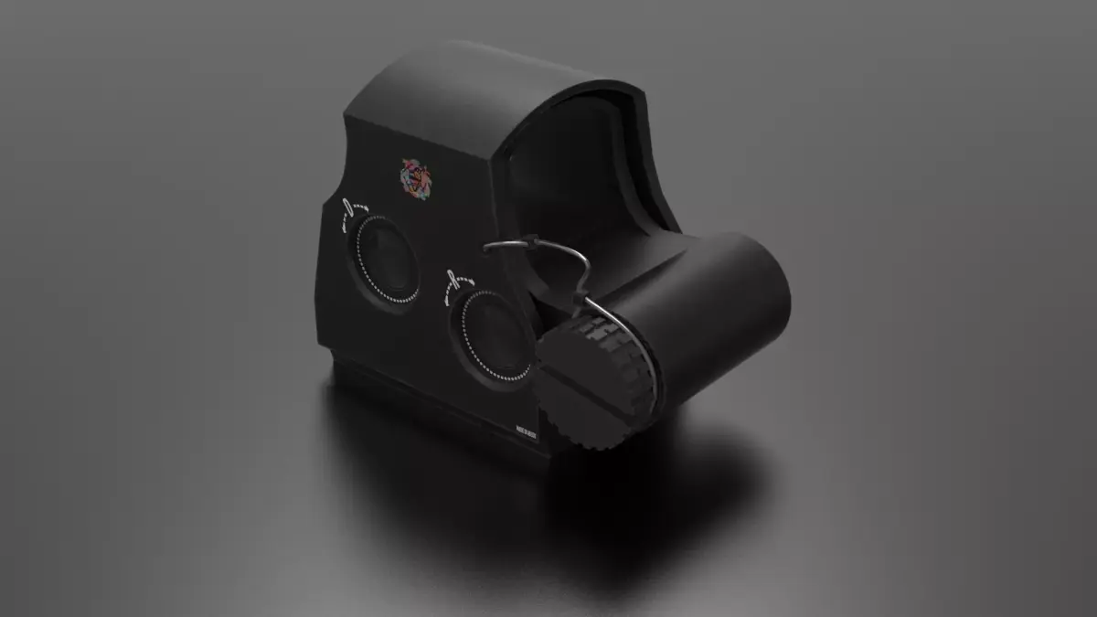 EOtech XPS 3 Low-poly 3D model