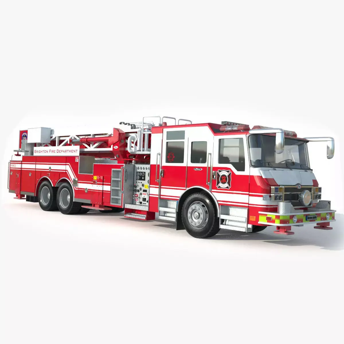 Brighton Fire Aerial pierce 1 3D model