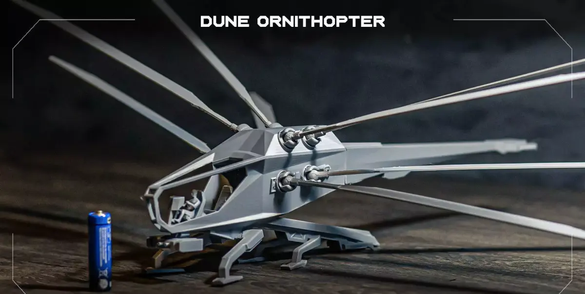 Dune Ornithopter Free 3D print model purchase