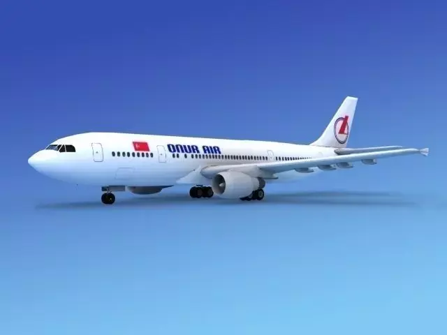 Airbus A300 ONUR 2 3D model