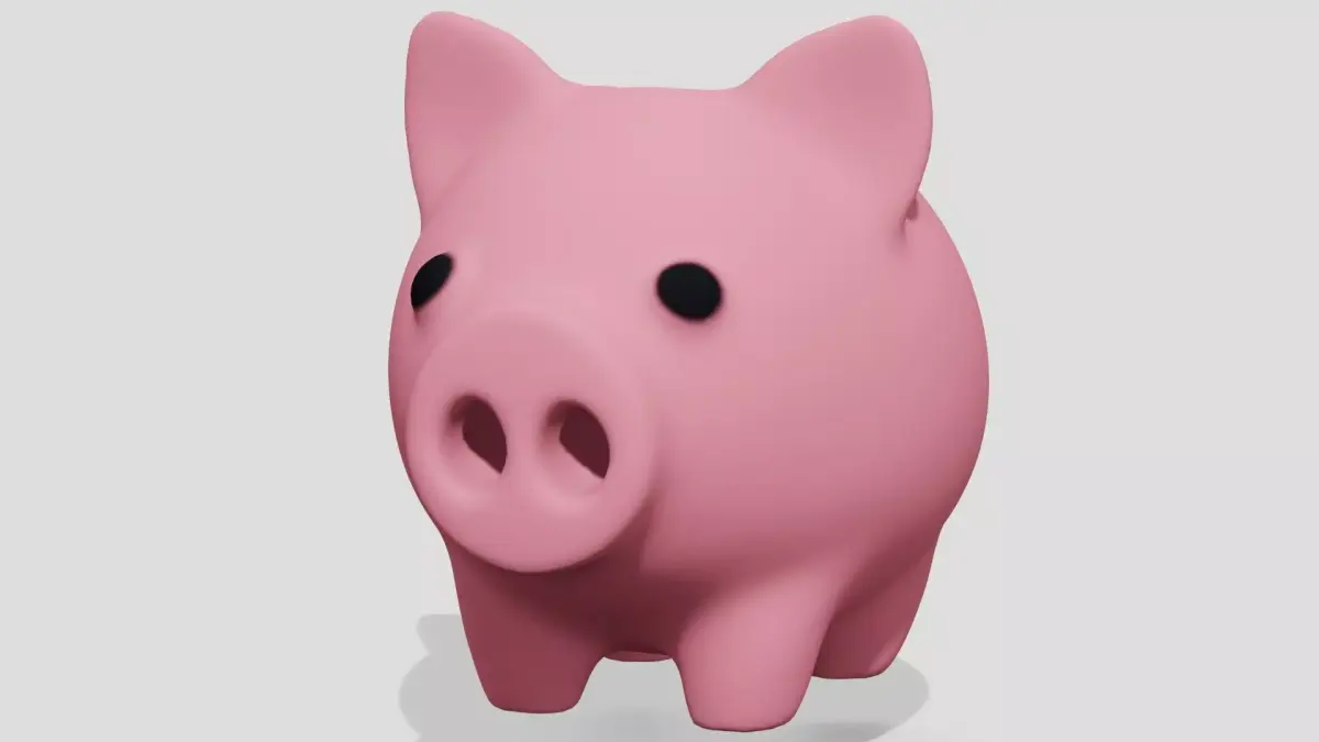 Piggy bank  3D model
