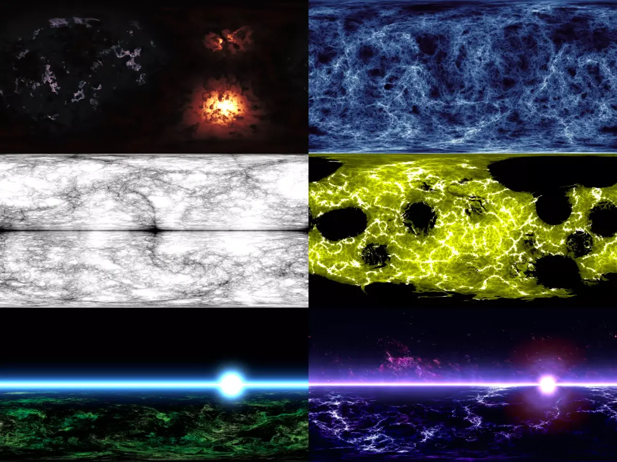 HDR Sci-Fi Space Worlds Texture