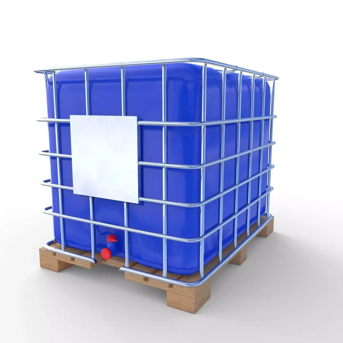 IBC Container 6 Low-poly 3D model