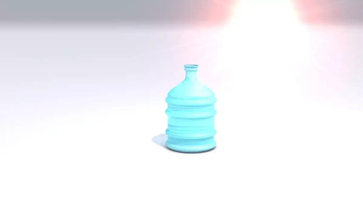 gallon of water 3D model