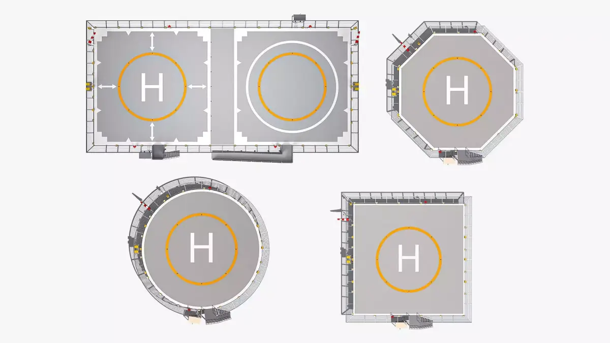 Heliports Mega Collection 
