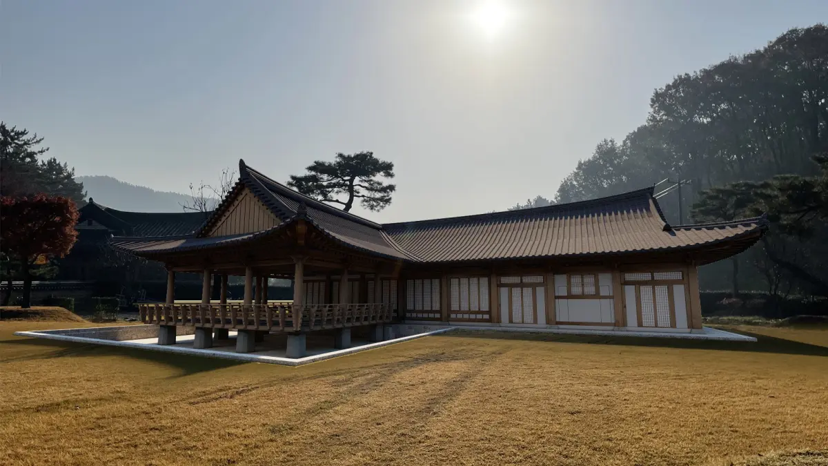 Korea house Hanok 3D model