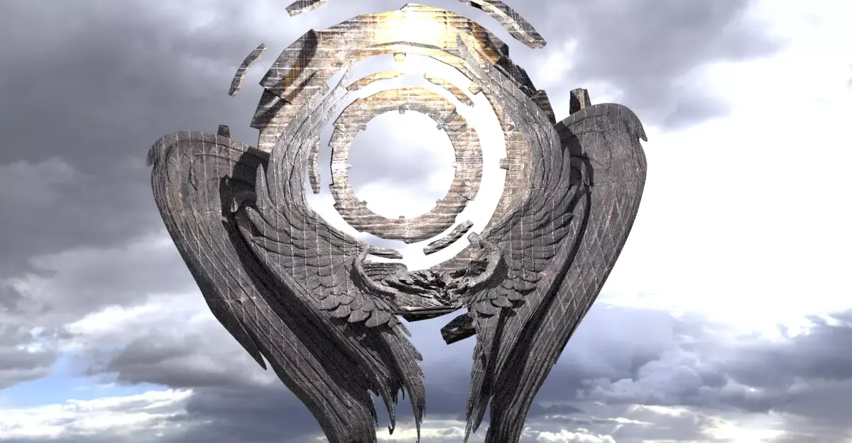 Enoch portal Wings  3D model