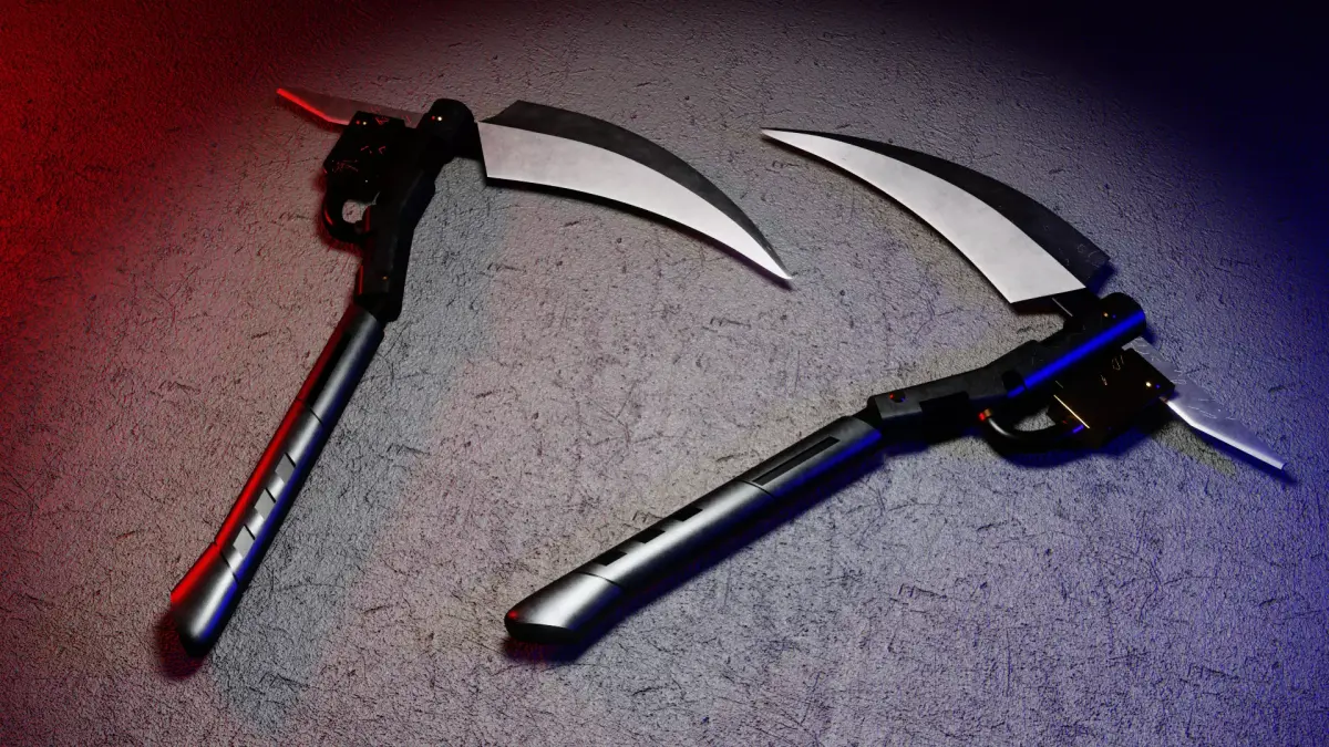Mowers Scythe Free 3D model