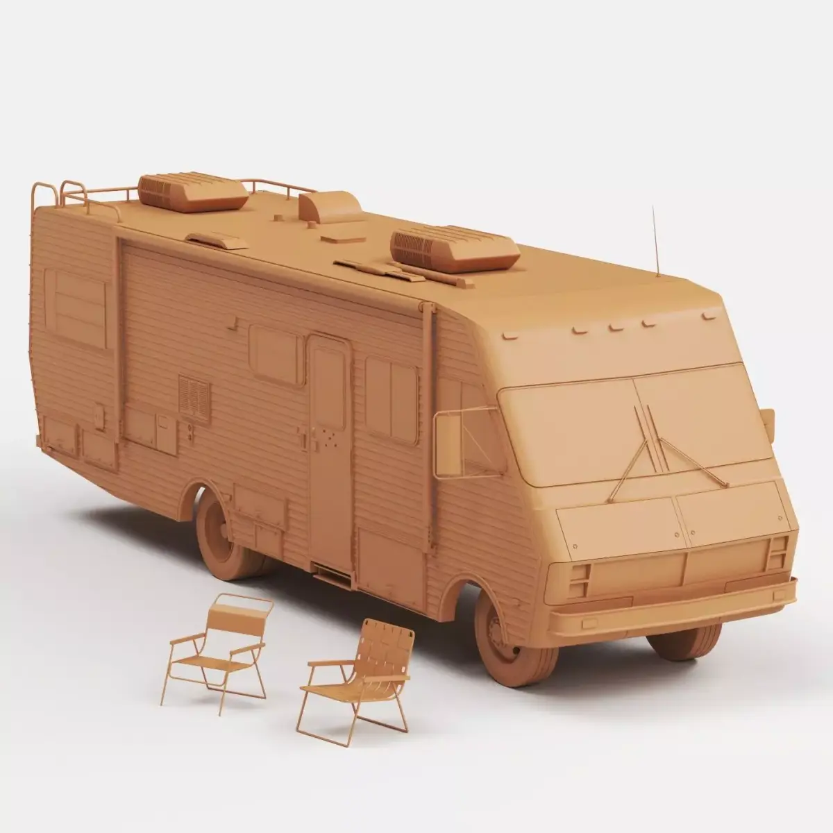 Fleetwood Bounder 1986 3D print model purchase