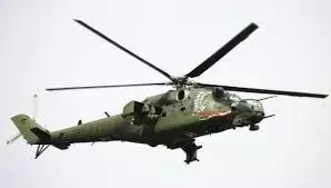 mi 24 helicopter  3D model