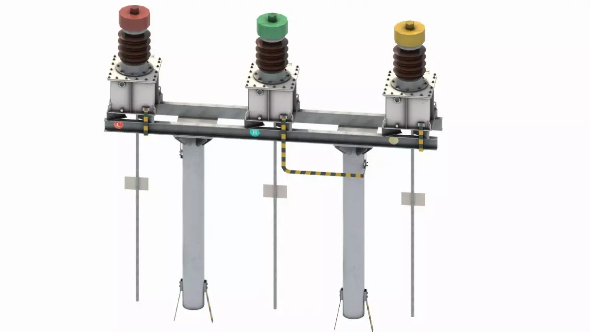 Voltage Transformer 3D model