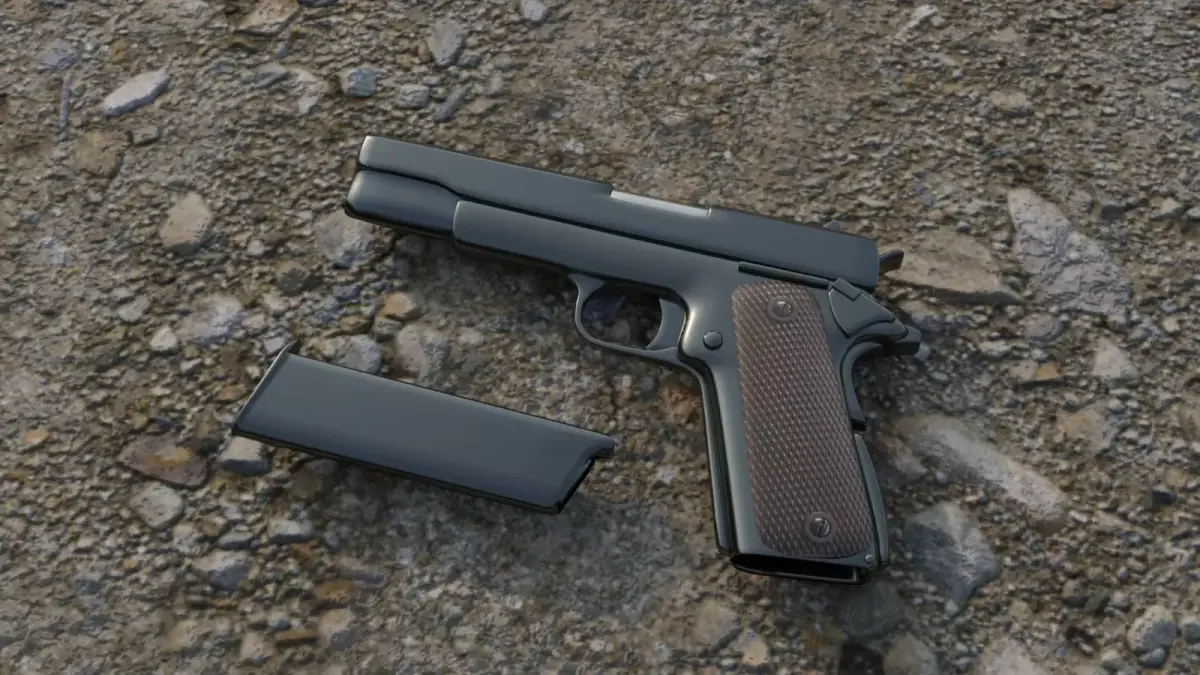 Colt 1911 3D model buy