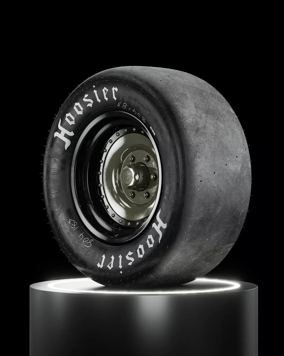 Hoosier Asphalt Short Track 1070 v2 3D model