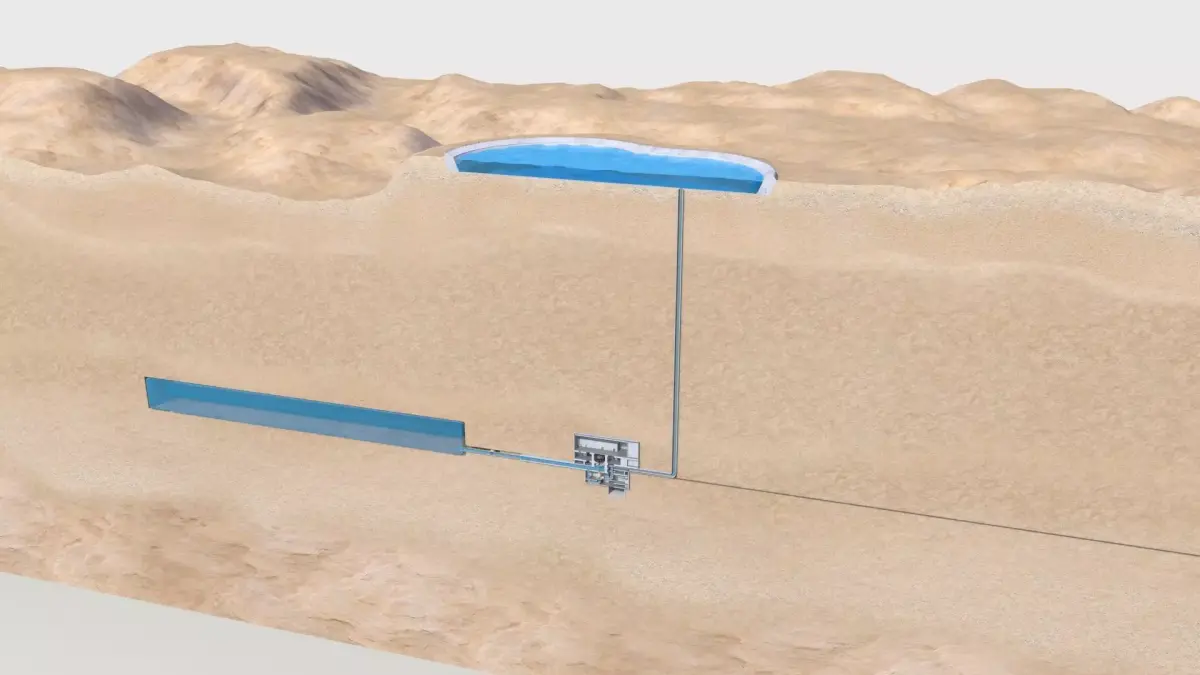 Pumped Storage Hydro Electric Power Plant 3D model purchase