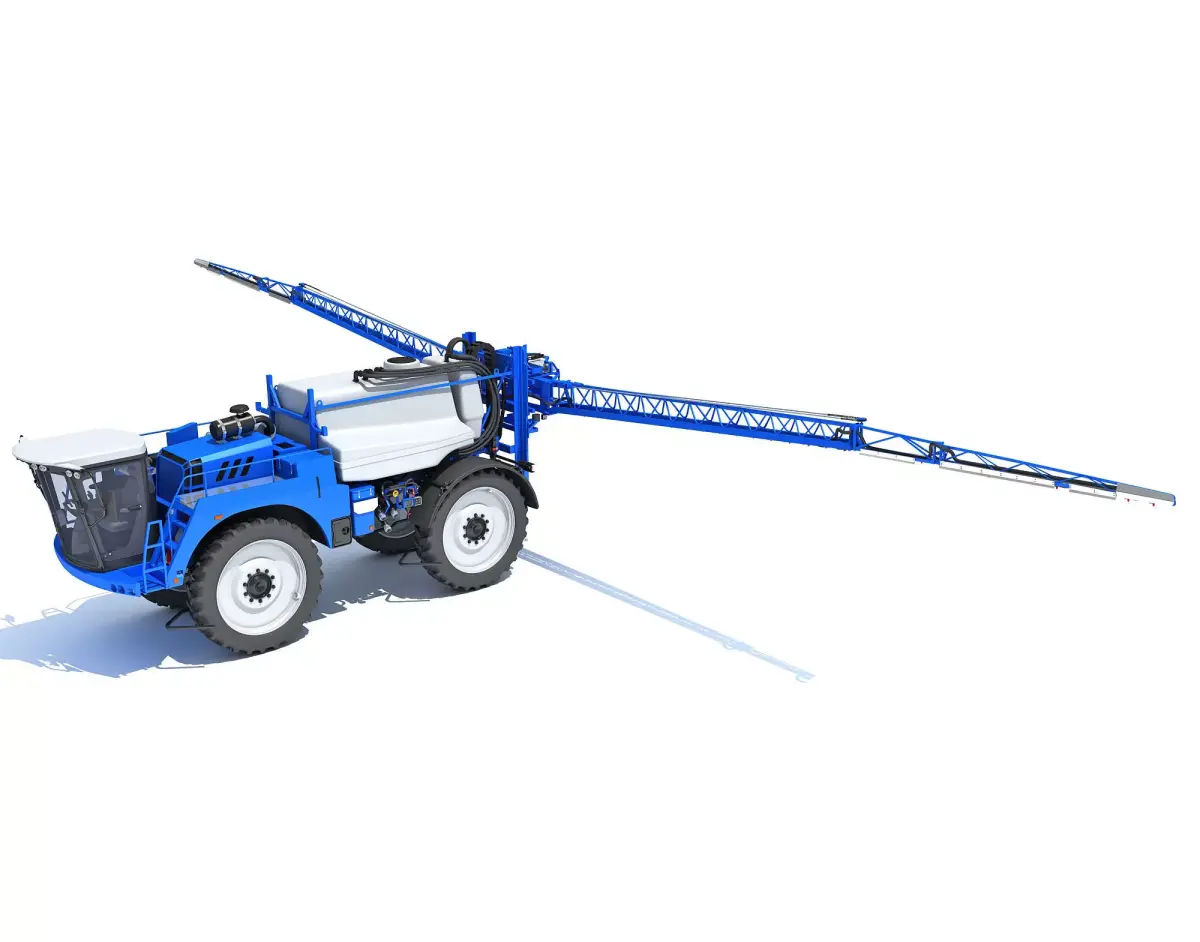 Self Propelled Farm Sprayer 3D model purchase