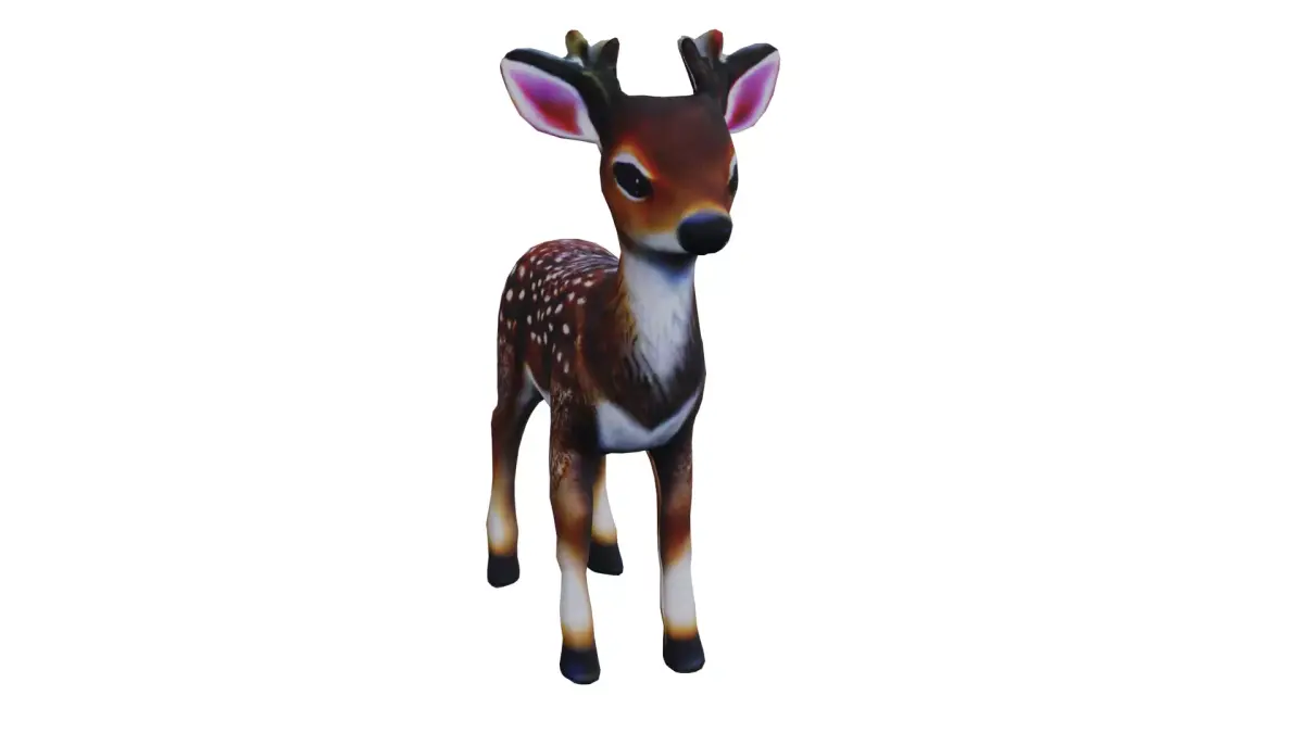 Little Deer low poly Low-poly 3D model