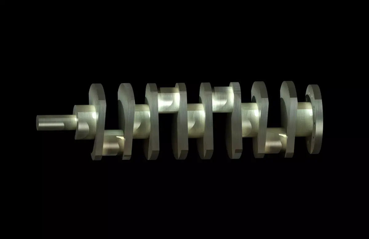 Crankshaft 3D model