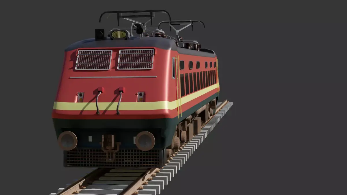 Train wap 4 3D model