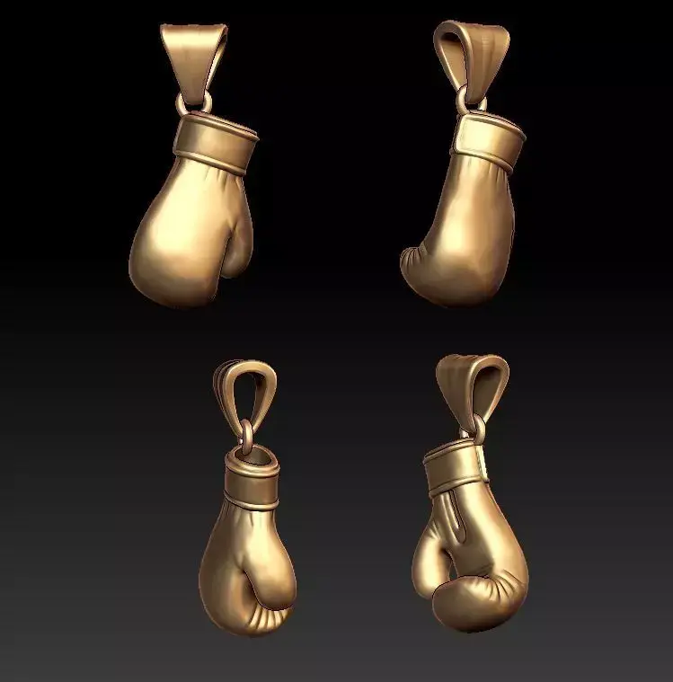 Boxing Glove pendant 3D print model buy