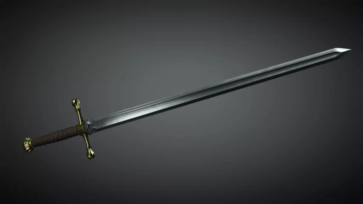 Broad Sword 3D model