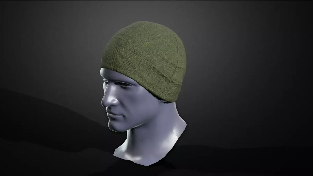 Hat 01 Low-poly 3D model