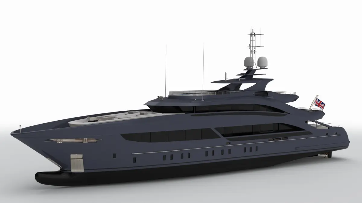 Desire Yacht 3D model