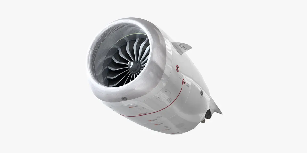Boeing 737MAX Engine 3D model