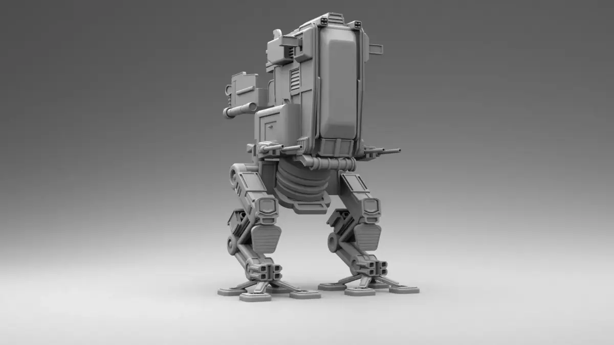Robo-Tank 3D Print model at t robot 3D print model