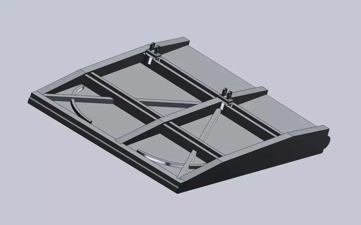 A5M4 Small flap 3D print model