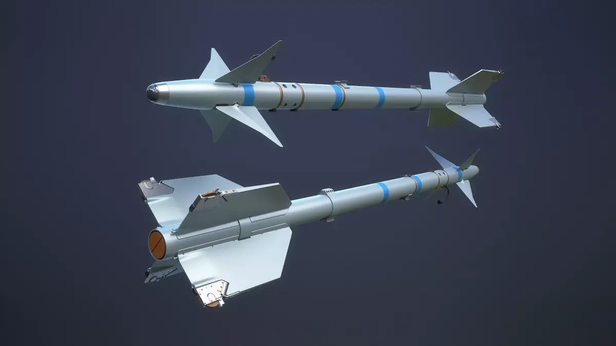 AIM-9 Sidewinder 3D model