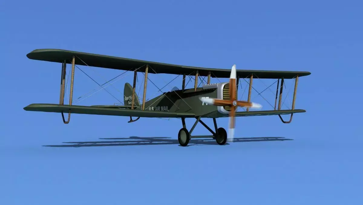 Airco DH-4 V02 US Air Mail 3D model