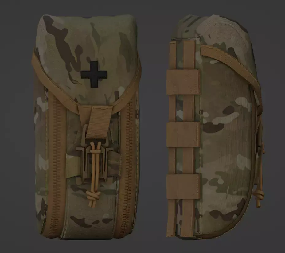 NAR Eagle IFAK Low-poly 3D model