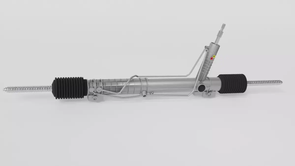 Hydraulic Steering Box  3D model