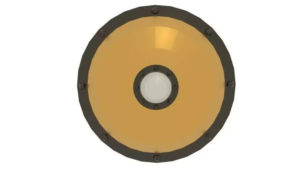 Warhammer Shield of Ptolos Low-poly 3D model