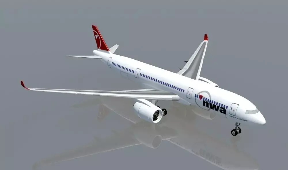 Airbus A350 XWB 3D model