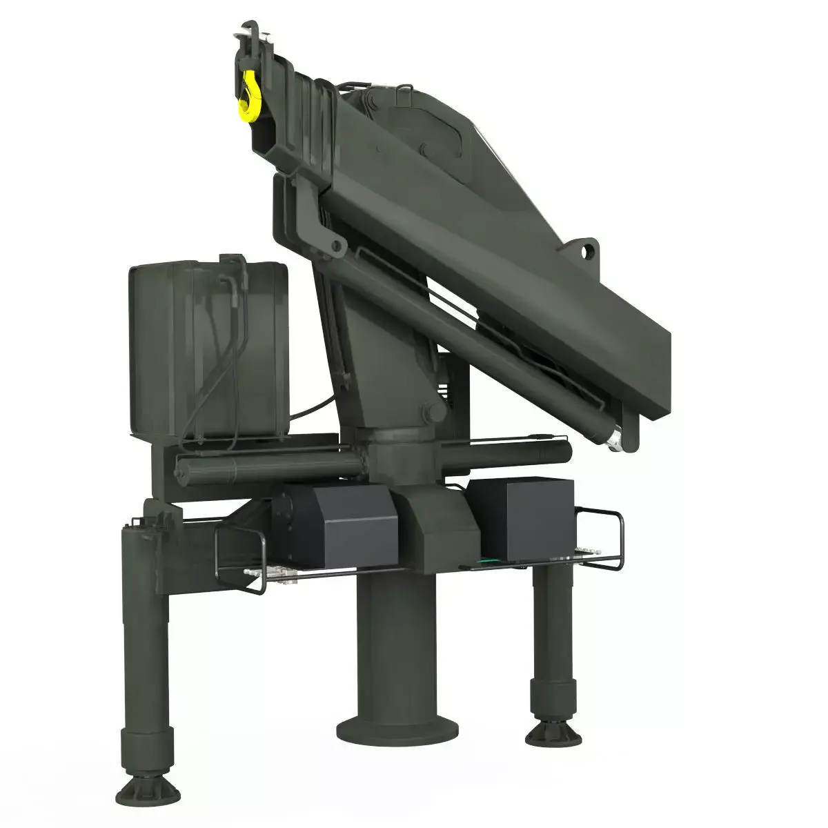 Crane 3D model 9