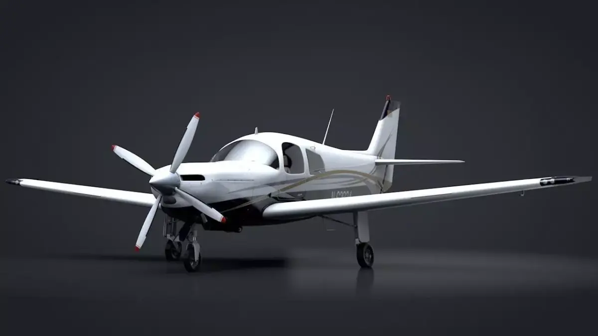 Ruschmeyer R90 230RG Rigged C4D Low-poly 3D model