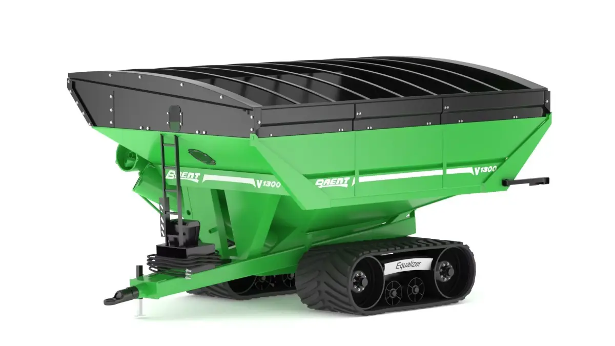 Brent V1300 Grain Cart High-Capacity Corner Auger Cart 3D model