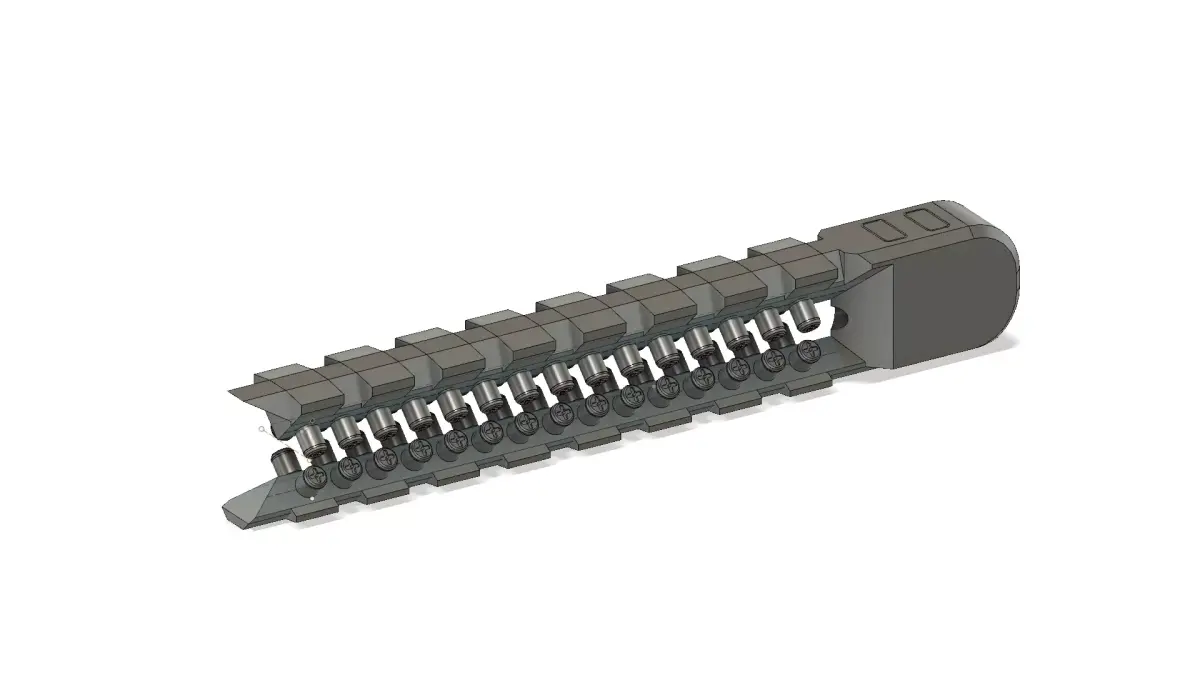 Railgun V2 3D print model