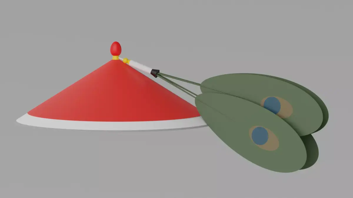 Chinese Qing Dynasty Official Hat 3D model purchase