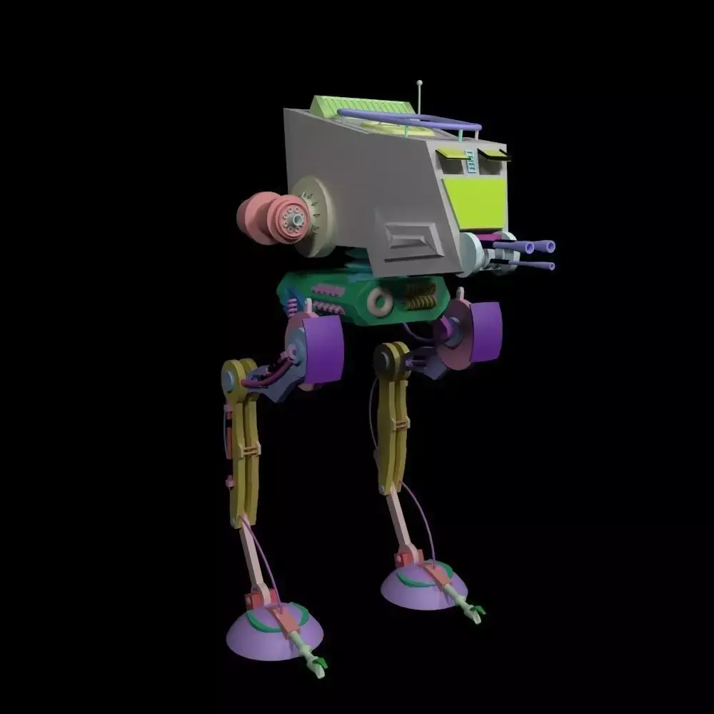 ATST from Star Wars Free 3D model