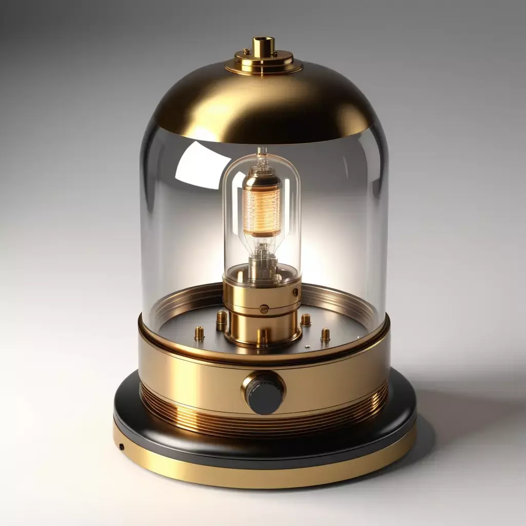 Steampunk Vacuum Tube Lamp 3D model