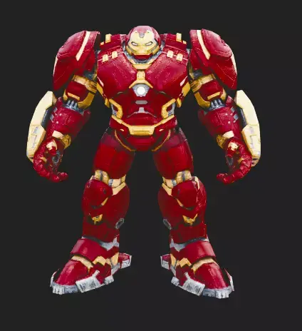 Iron Man Mark 44 - Hulkbuster Armor 3D model 3D model
