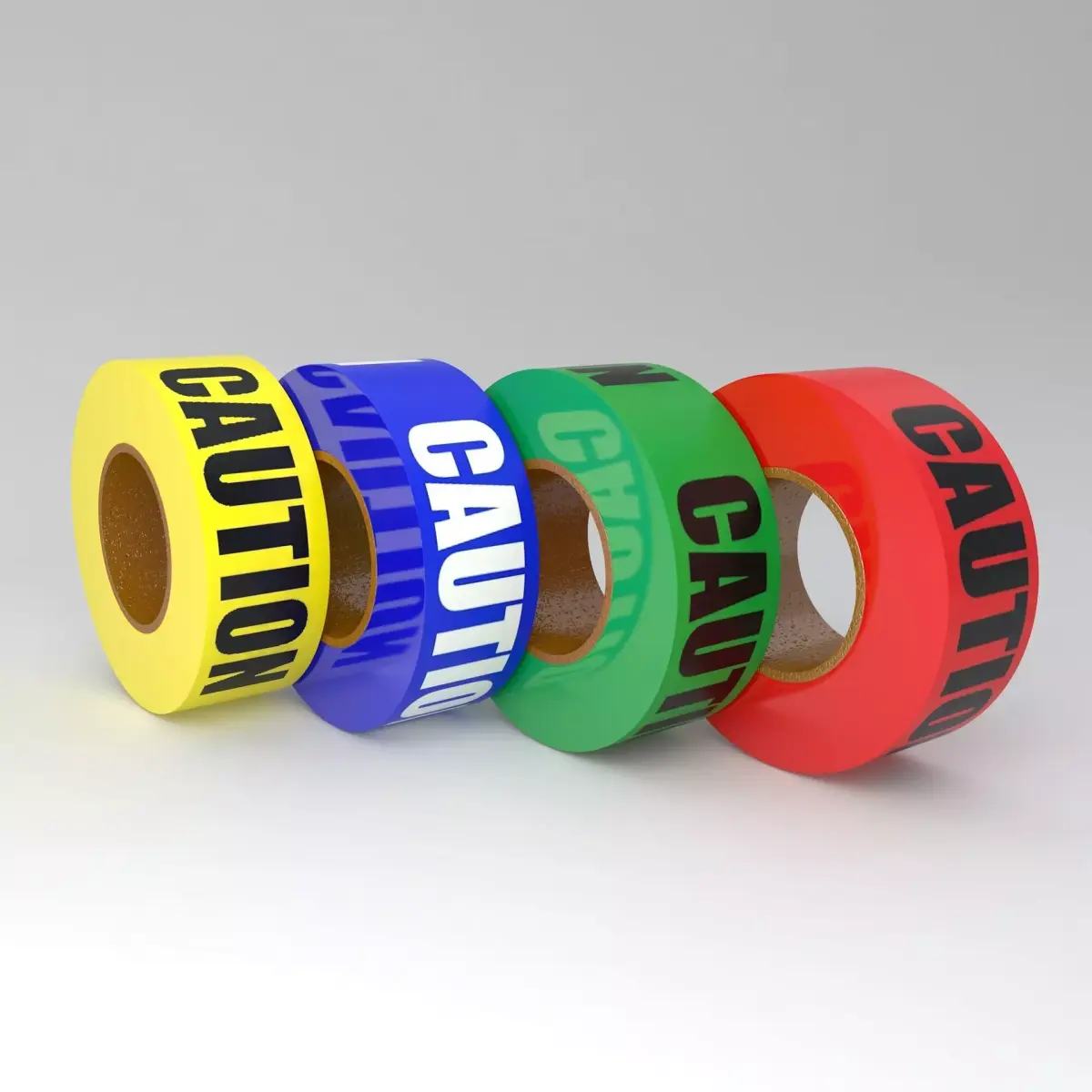 Caution Tape Collection 3D model
